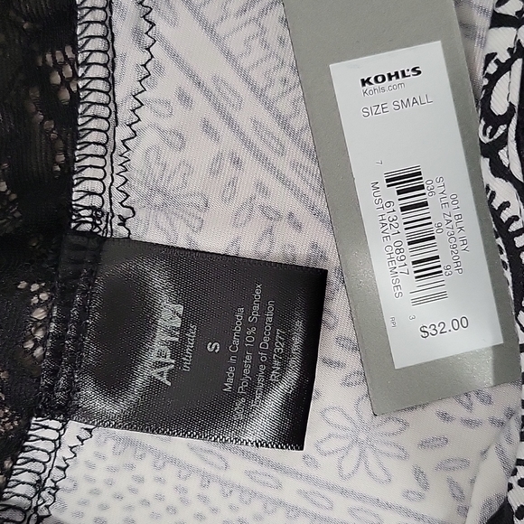 NWT Apt 9 Intimates Must Have High Neck Chemise - Picture 9 of 10